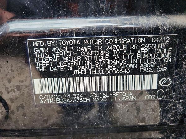 2013 LEXUS GS 350