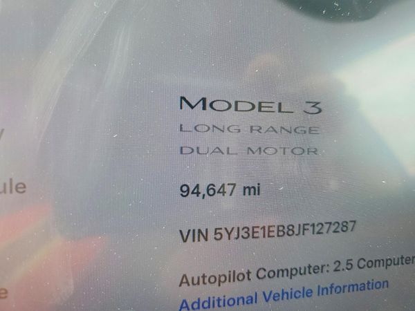 2018 TESLA MODEL 3