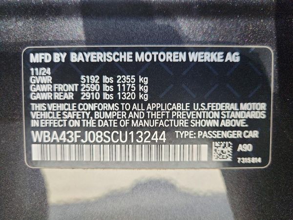 2025 BMW 530
