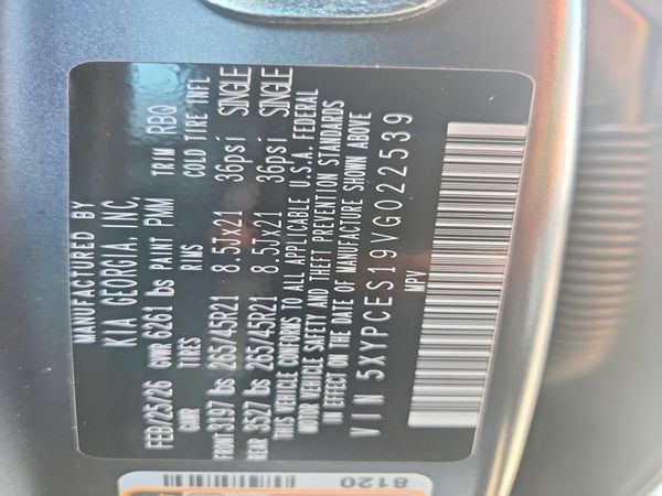 2027 KIA TELLURIDE EX, X-LINE EX