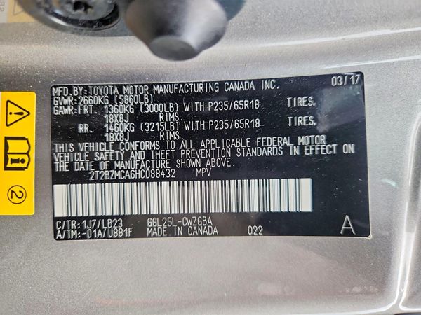2017 LEXUS RX 350