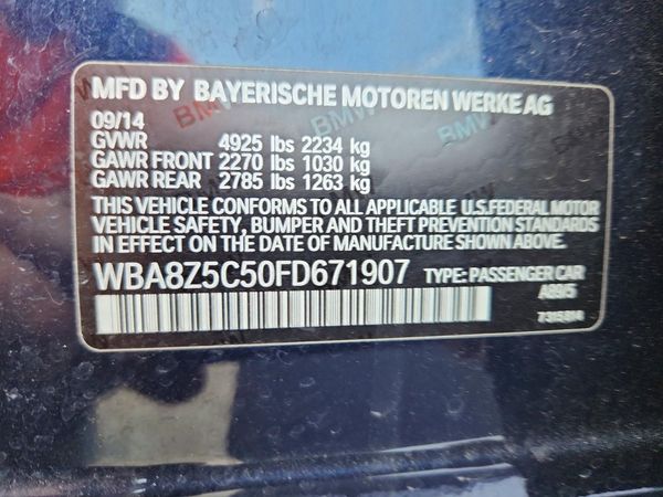 2015 BMW 328 xDrive GT