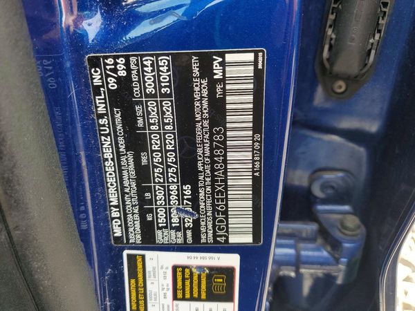 2017 MERCEDES-BENZ GLS GLS450-4M