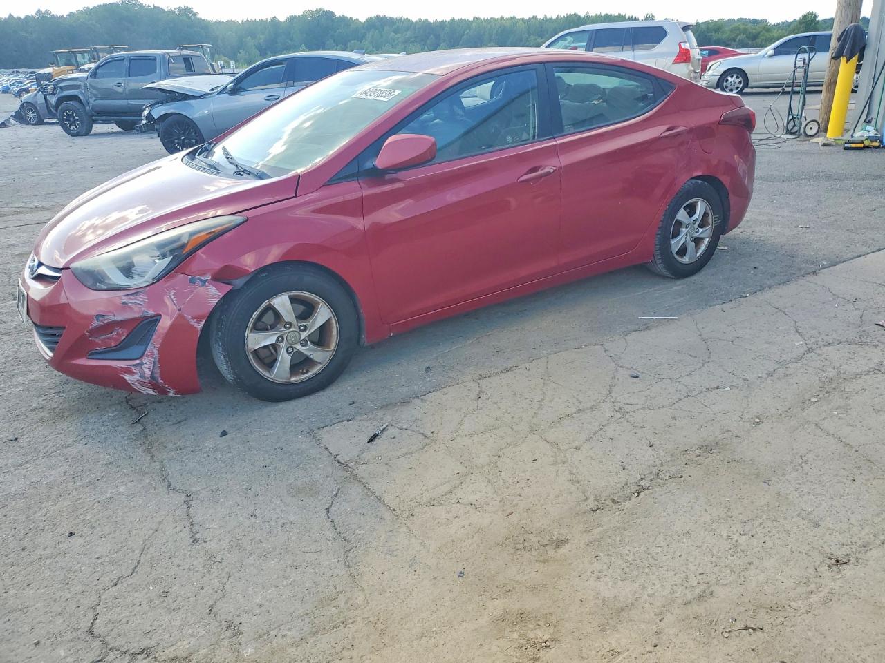 2014 HYUNDAI ELANTRA GLS (Middle) — Front 3/4