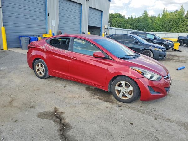 2014 HYUNDAI ELANTRA GLS (Middle) — Passenger 3/4