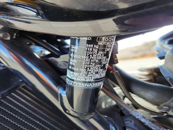 2025 TRIUMPH MOTORCYCLE SPEED