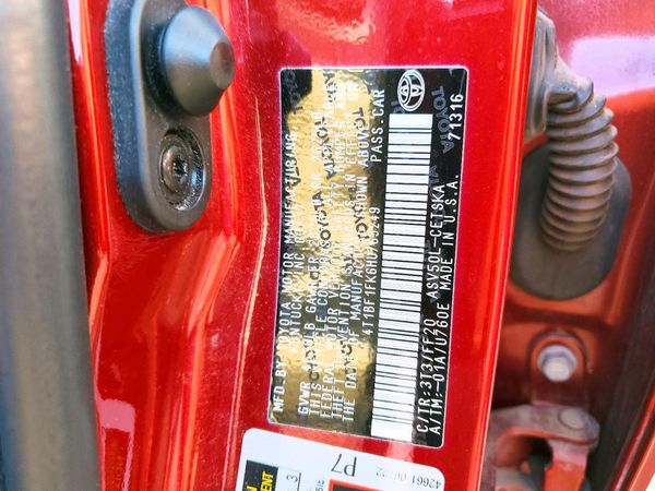 2017 TOYOTA CAMRY LE/SE/XLE/XSE