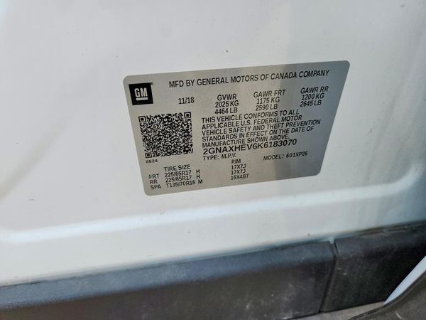 2019 CHEVROLET EQUINOX LS