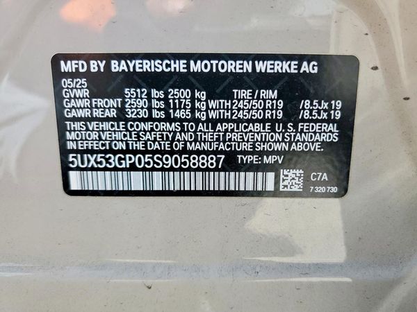 2025 BMW X3