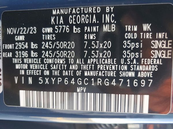 2024 KIA TELLURIDE