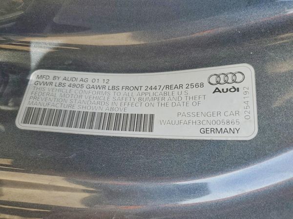 2012 AUDI A5 Premium Plus