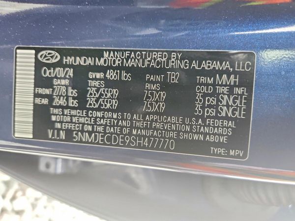 2025 HYUNDAI TUCSON Limited