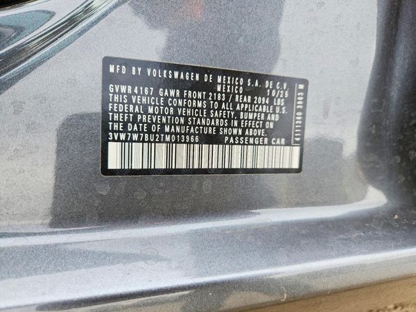 2026 VOLKSWAGEN JETTA SE