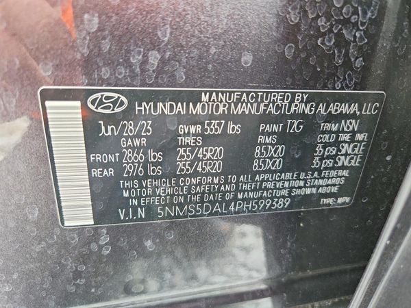 2023 HYUNDAI SANTA FE Calligraphy