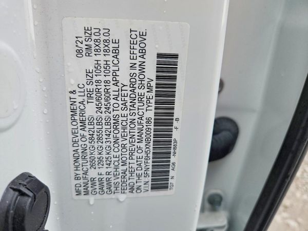 2022 HONDA PILOT EXL