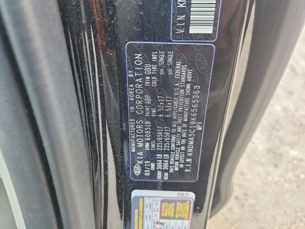 2019 KIA SEDONA L