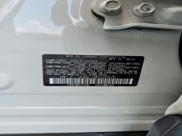 2021 SUBARU FORESTER Sport
