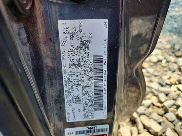2013 TOYOTA TACOMA Delux