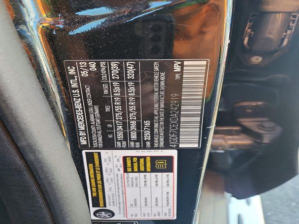 2013 MERCEDES-BENZ GL GL450 4MATIC
