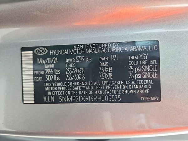 2024 HYUNDAI SANTA FE SEL