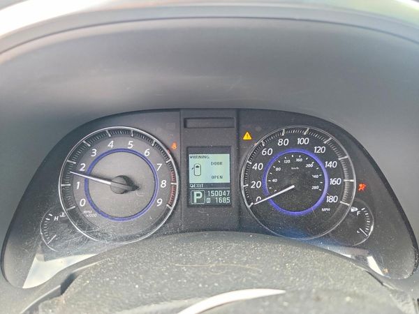 2012 INFINITI FX35 BASE — ODOM