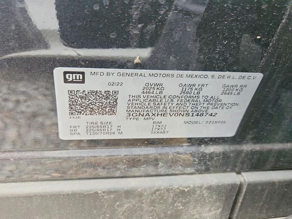 2022 CHEVROLET EQUINOX LS