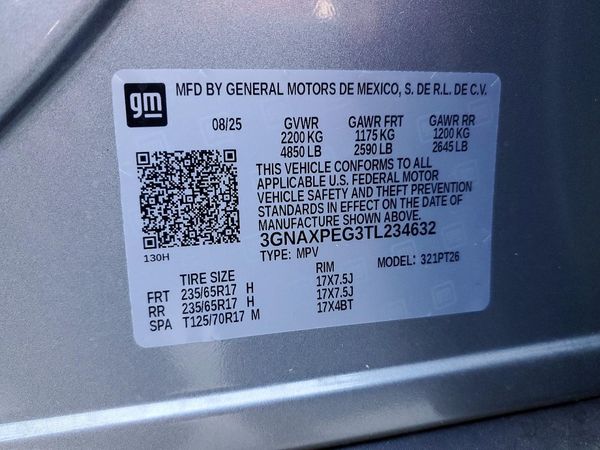 2026 CHEVROLET EQUINOX
