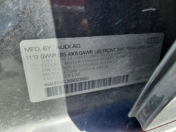 2014 AUDI A4 quattro Premium Plus