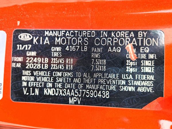 2018 KIA SOUL Exclaim