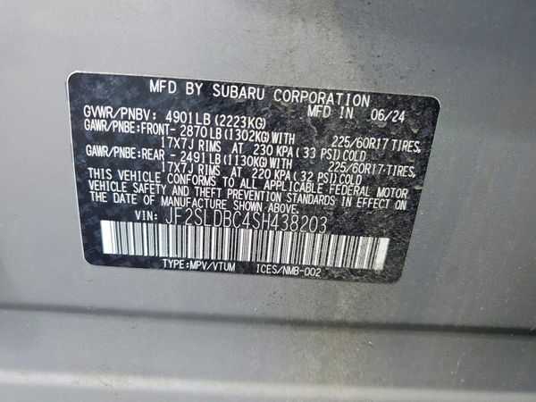 2025 SUBARU FORESTER