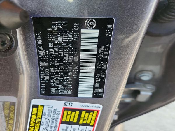 2023 TOYOTA CAMRY XSE