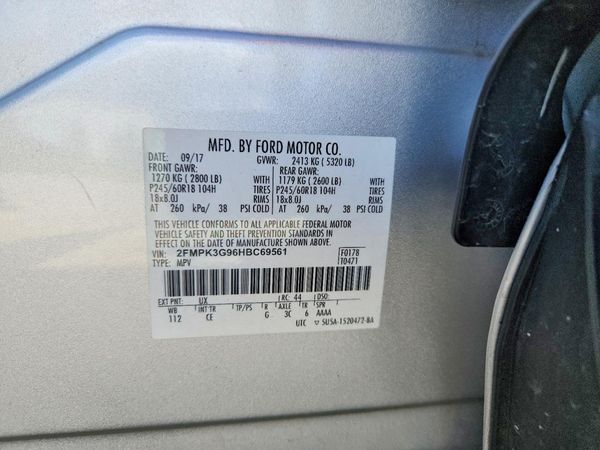 2017 FORD EDGE SE