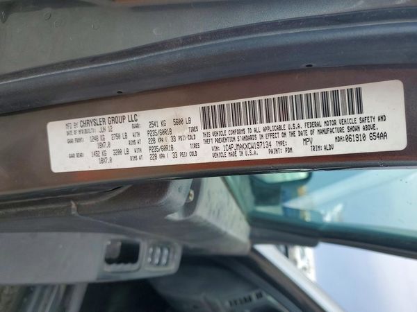 2012 JEEP LIBERTY Sport