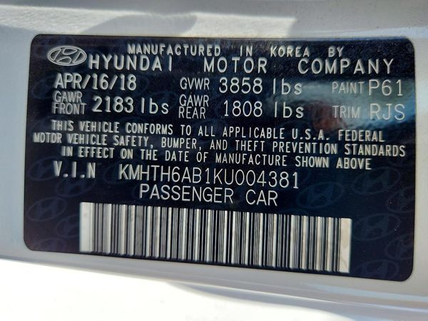 2019 HYUNDAI VELOSTER