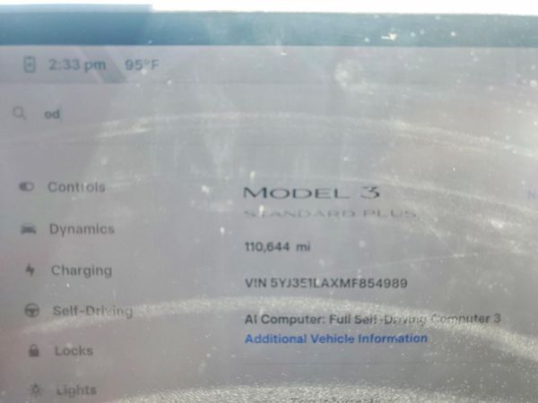 2021 TESLA MODEL 3
