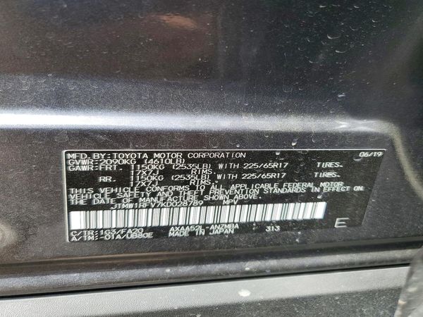 2019 TOYOTA RAV4