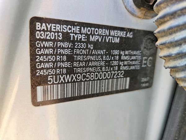 2013 BMW X3 xDrive28i