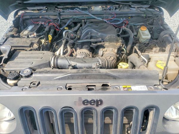 2013 JEEP WRANGLER Sport — Engine bay