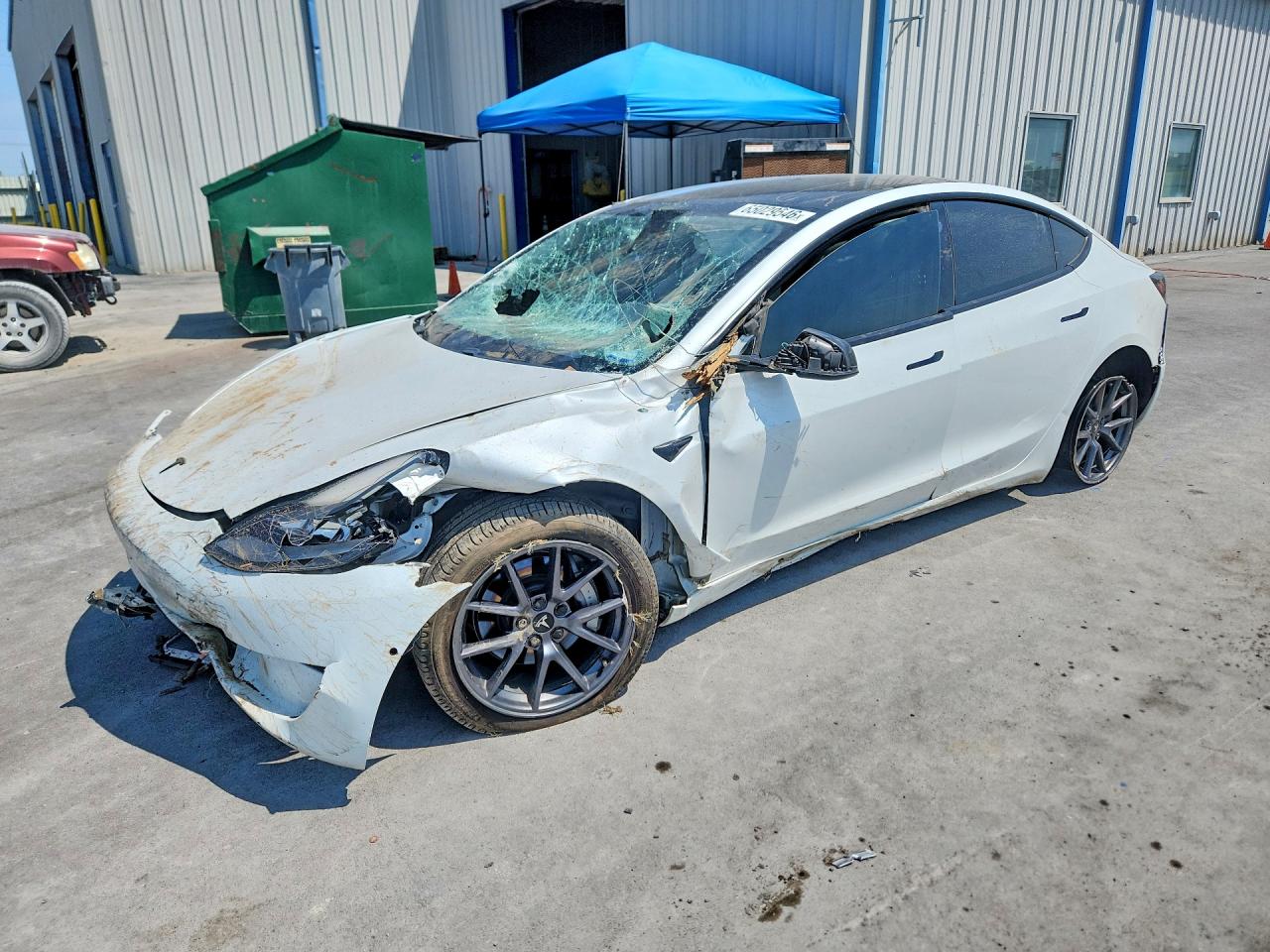 2021 TESLA MODEL 3 — Front 3/4