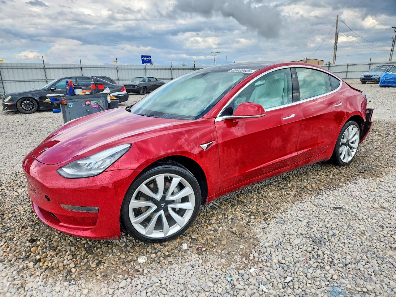 2019 TESLA MODEL 3 — Front 3/4