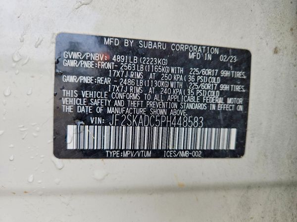 2023 SUBARU FORESTER Premium ES Base, SMART