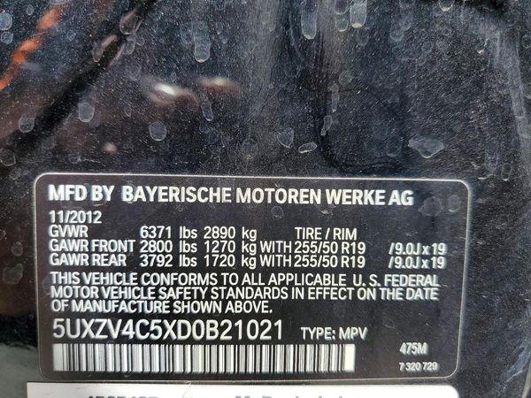 2013 BMW X5 xDrive35i