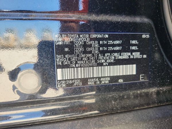 2025 TOYOTA RAV4