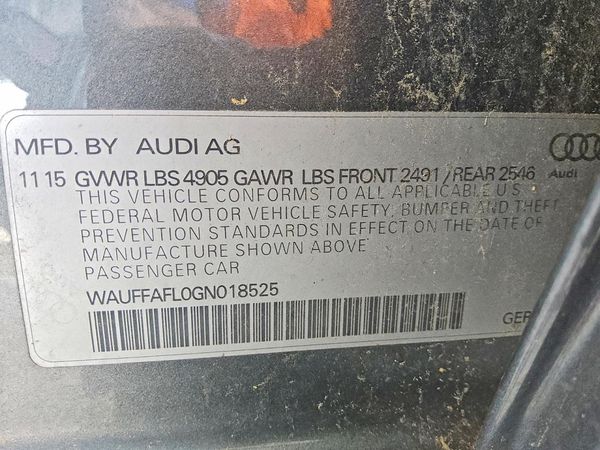 2016 AUDI A4