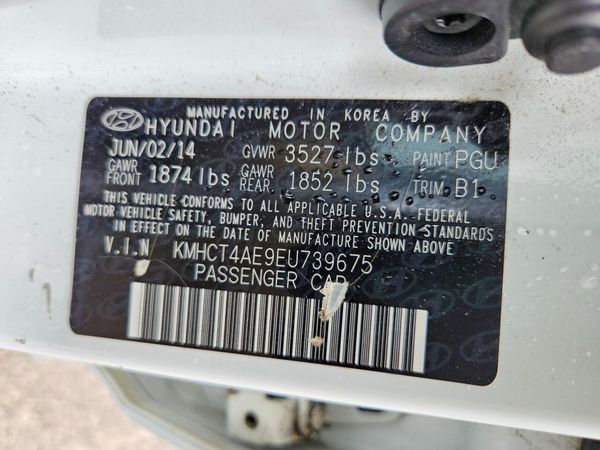 2014 HYUNDAI ACCENT