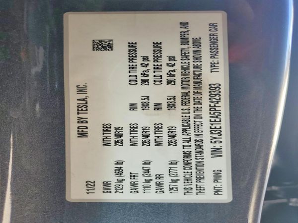 2023 TESLA MODEL 3