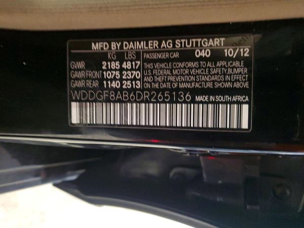 2013 MERCEDES-BENZ C C300