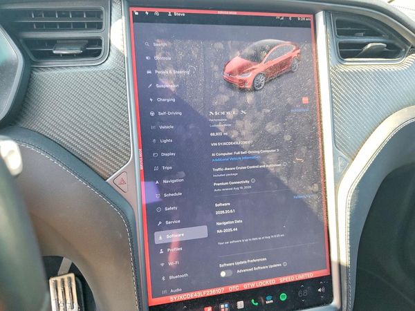 2020 TESLA MODEL X