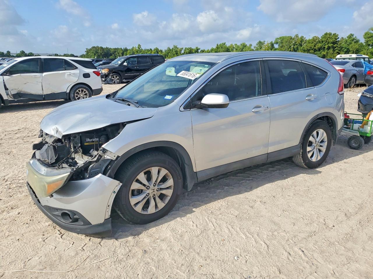 2014 HONDA CRV EX-L — Front 3/4