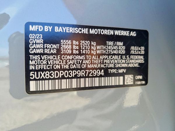 2023 BMW X3 M40i